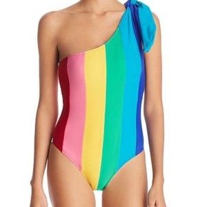 NEW Paper London Sunrise Tropical Stripe Swimsuit